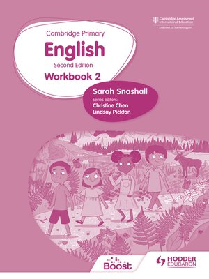 cover image of Cambridge Primary English Workbook 2